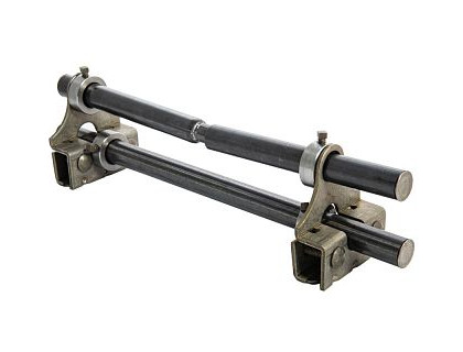 SnowCap II raw steel snow retention system