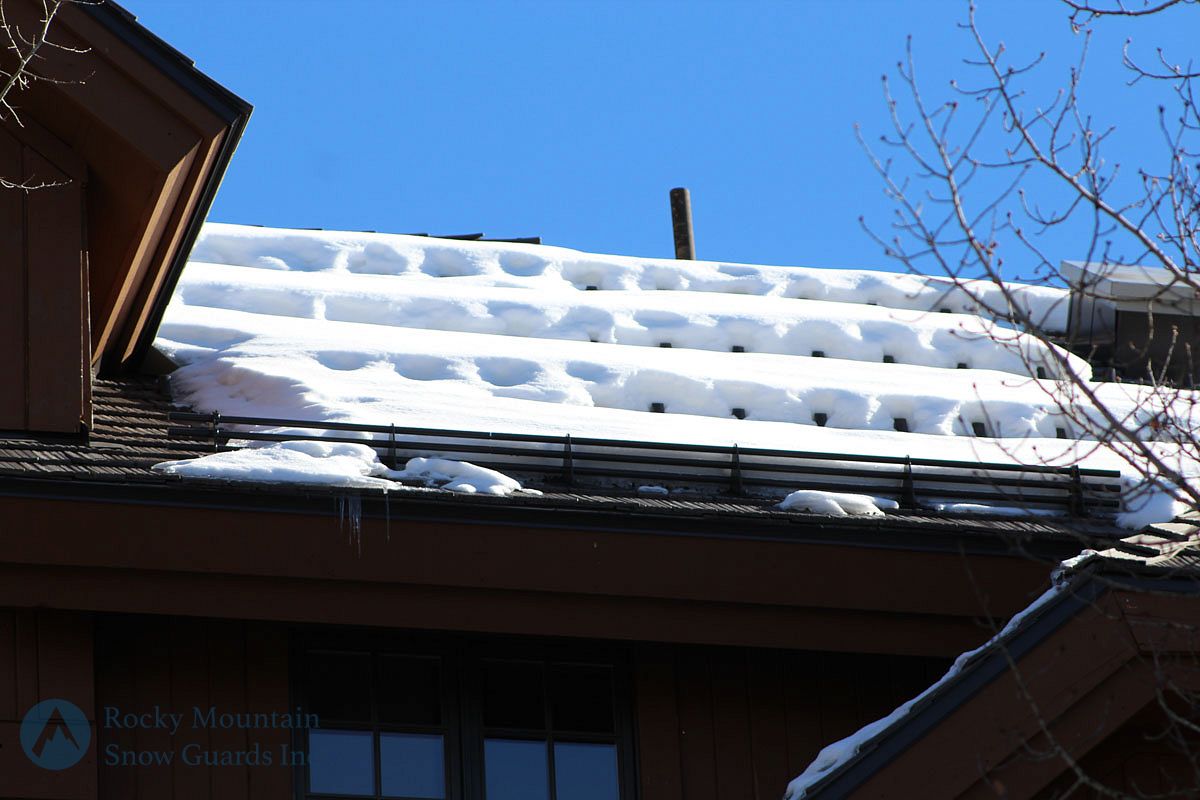 Snow Guard. Profile Roof Snow Guard & Snow Fence Articles | Rocky Mountain Snow Guards