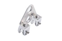 Blizzard II - 2-Pipe Clamp-to-Seam Bracket with S-5-N Mini Clamps - Mill Finish Aluminum