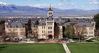 Utah State building with DaVinci Roofing