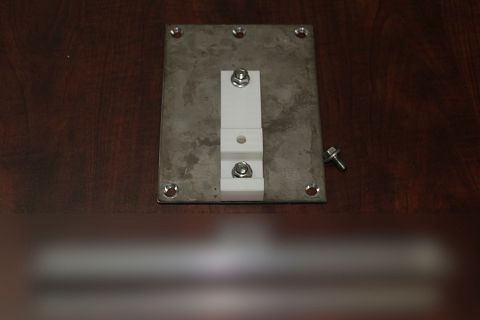 Single-Ply ColorGard Adapter mounted to Single-Ply Base Plate