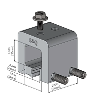 S-5-Q Clamp with Measurements